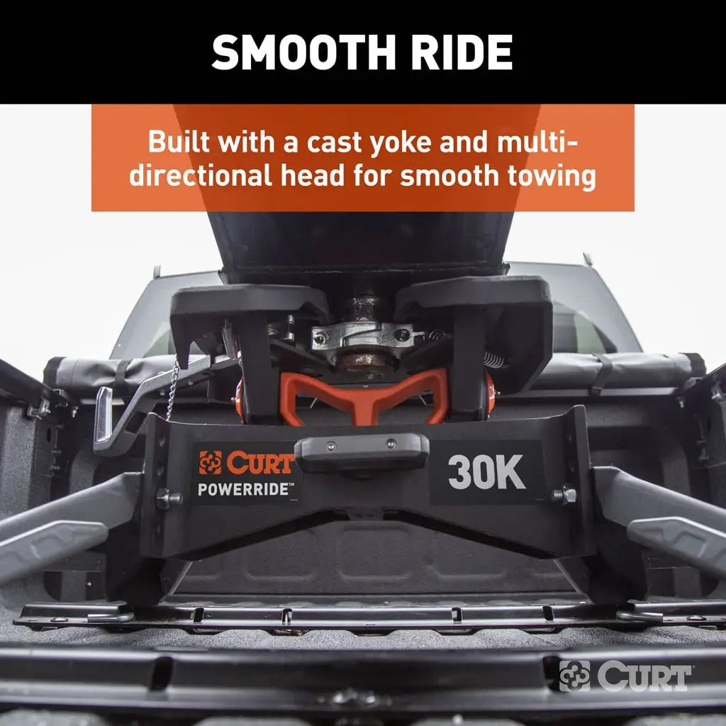 CURT 16320 PowerRide 30K 5th Wheel Hitch