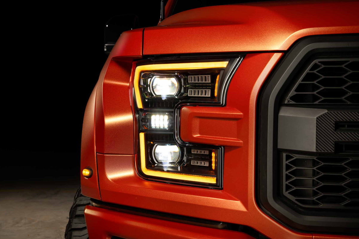 XB Evo Headlights: 15-17 Ford F-150 / 17-20 Raptor (Set) - Headlights (Image 2 of 6)