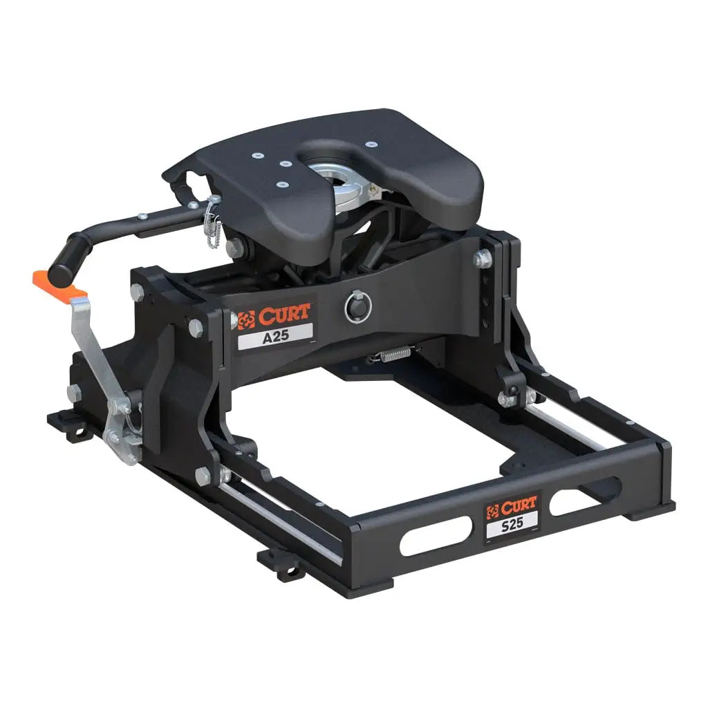 CURT 16551 A25 Sliding 5th Wheel Hitch, 25,000 lbs.