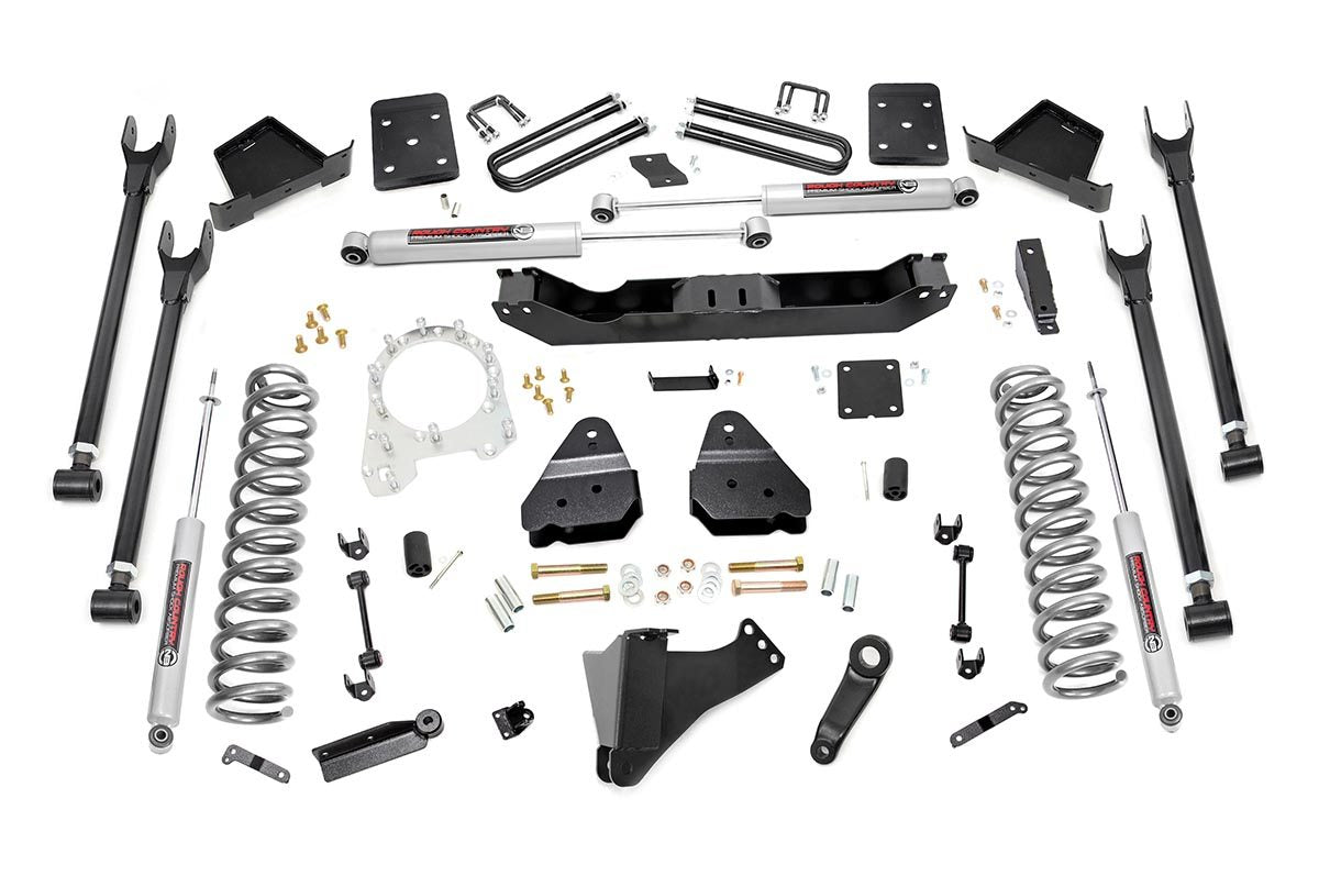 RC 6 Inch Lift Kit | Diesel | 4-Link | FR D/S | Ford F-250/F-350 Super Duty (17-22) (manufacturer page)