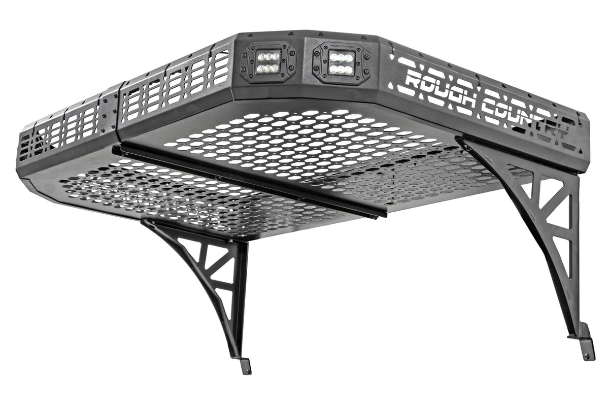 Cargo Rack | Dual 2" Black LED Pairs | Flush Mount | Can-Am Defender HD 5/HD 8/HD 9/HD 10 - Cargo Management (Image 6 of 6)