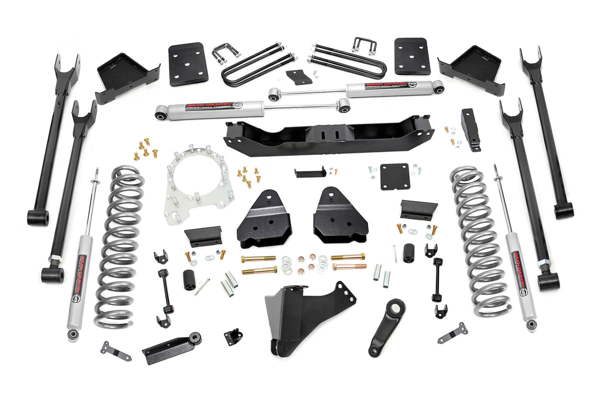 6 Inch Lift Kit | Diesel | 4 Link | OVLD | Ford F-250/F-350 Super Duty (17-22) - Susp Lift Kits 4wd (Image 1 of 5)