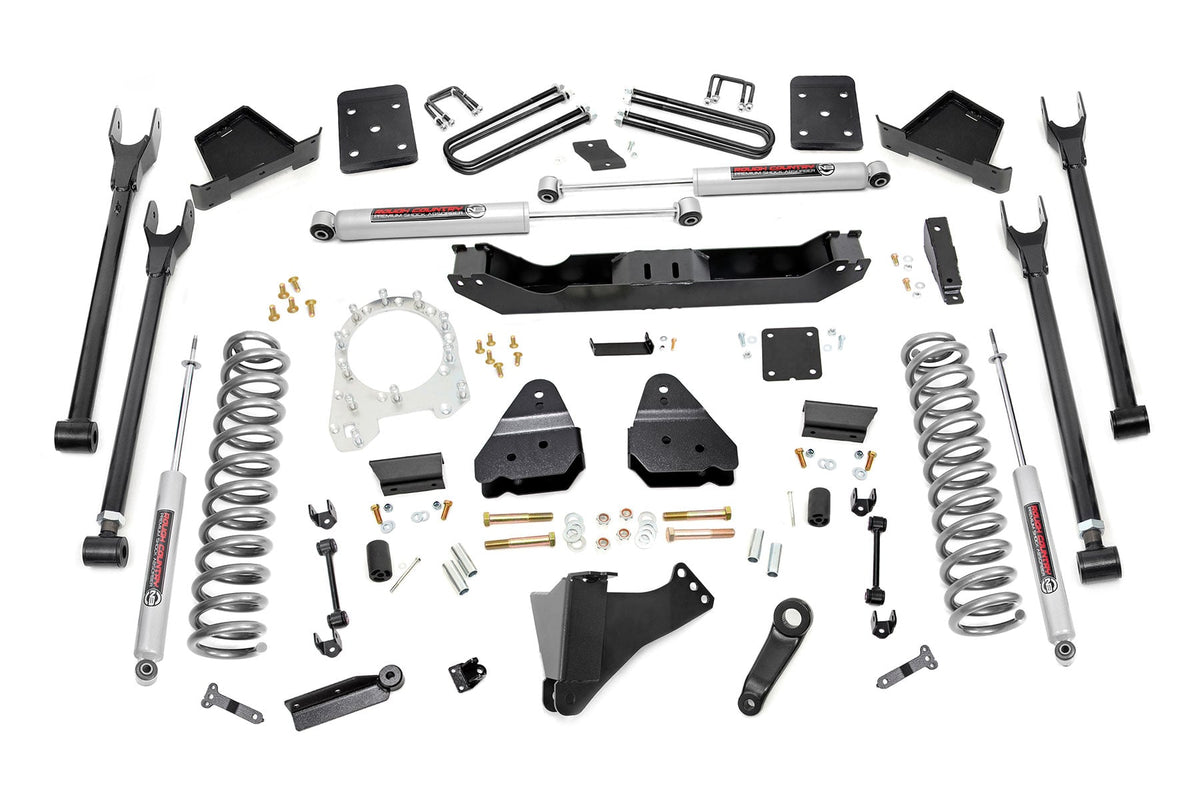 6 Inch Lift Kit | 4-Link | No OVLD | Ford F-250/F-350 Super Duty 4WD (17-22) - Susp Lift Kits 4wd (Image 1 of 5)