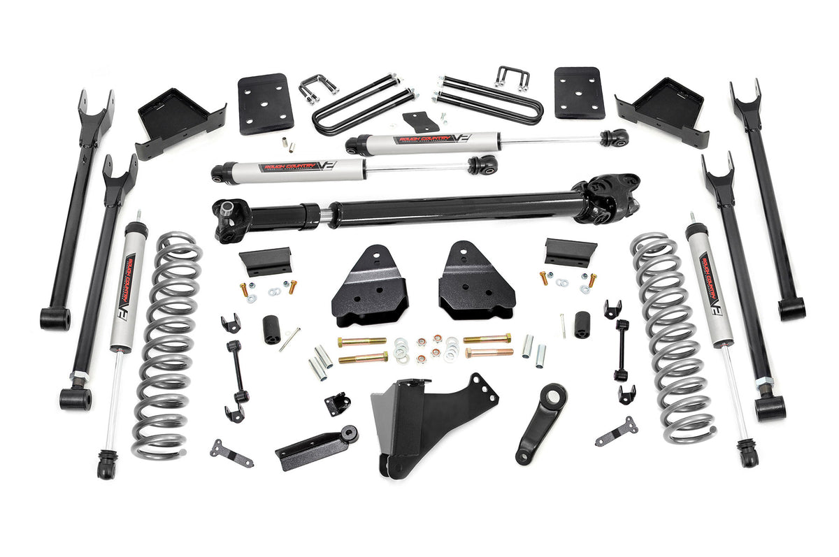 6 Inch Lift Kit | 4-Link | OVLD | D/S | V2 | Ford F-250/F-350 Super Duty (17-22) - Susp Lift Kits 4wd