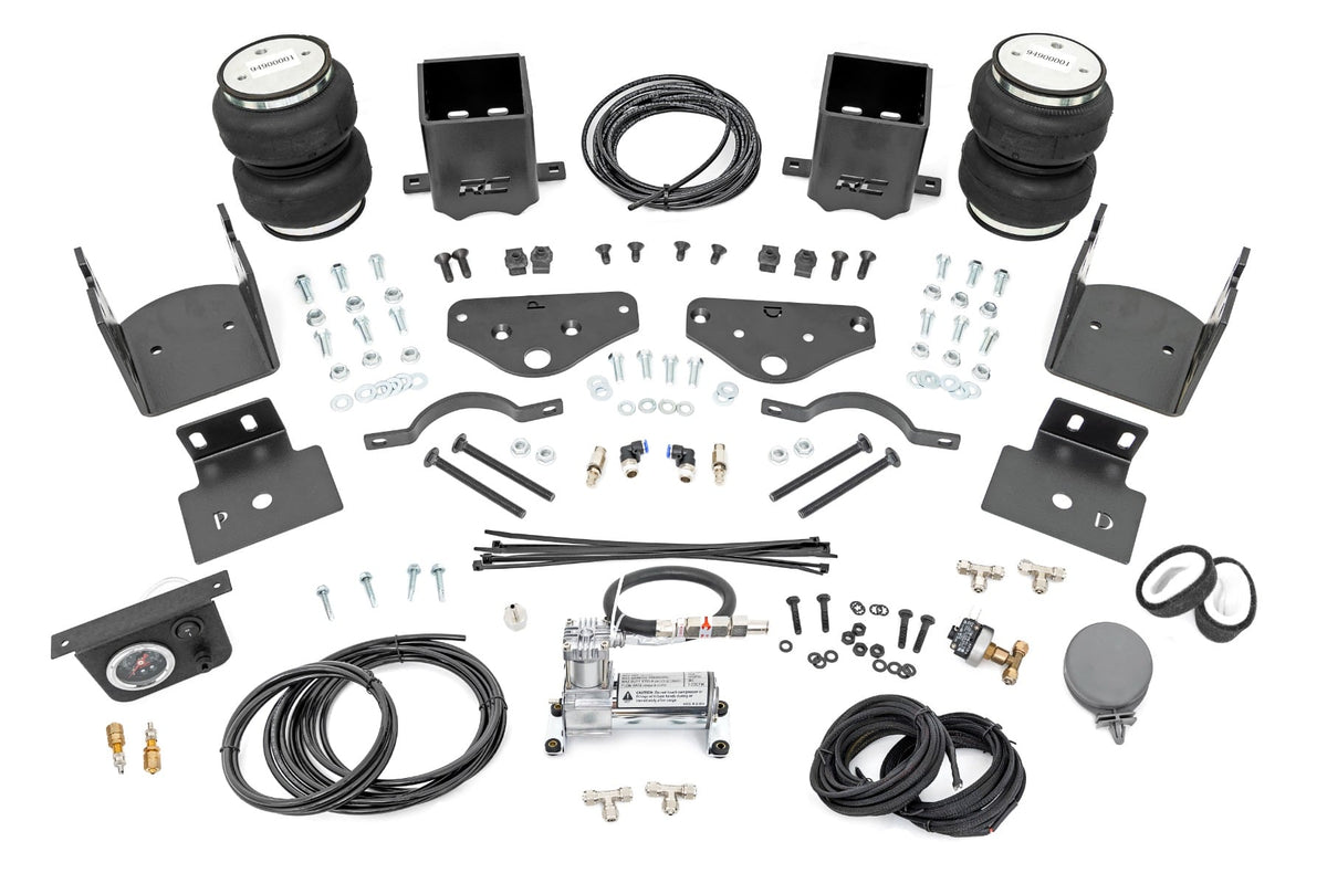 Air Spring Kit w/compressor | Ford F-250/F-350 Super Duty 4WD (2017-2022) - Air Spring Kits (Image 1 of 6)