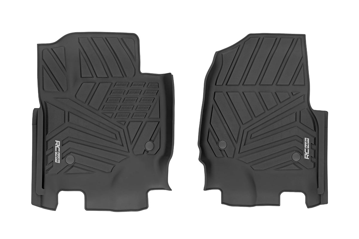 Flex-Fit Floor Mats | Front | Ford F-250/F-350 Super Duty 2WD/4WD (2017-2026) - Interior & Mats (Image 1 of 6)