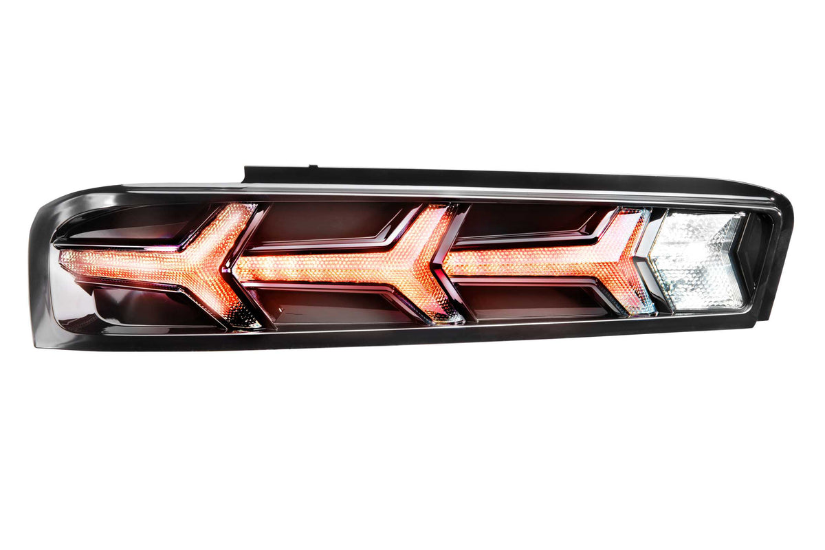 XB LED Tail Lights: Chevrolet Camaro (16-18 / Smoked Lens Lambo / Set) - Tail Lights (Image 4 of 6)