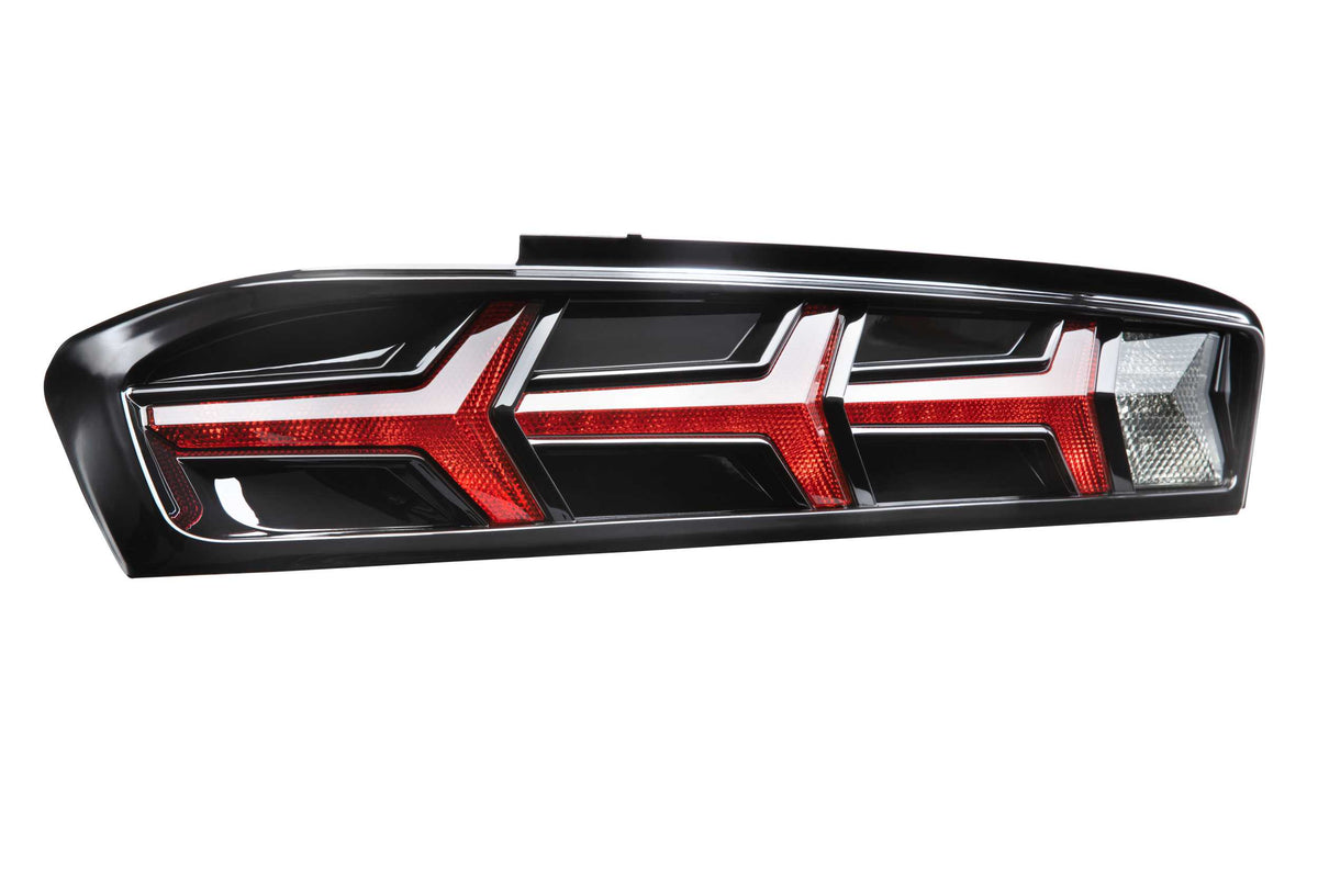 XB LED Tail Lights: Chevrolet Camaro (16-18 / Red Lens Lambo / Set) - Tail Lights (Image 4 of 6)