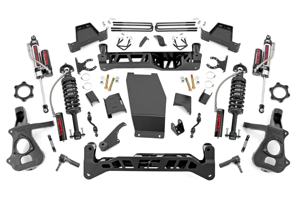 Rough Country 22851 7 Inch Lift Kit | Cast Steel | Vertex | Chevy/GMC 1500 (14-18 & Classic) - Image 1
