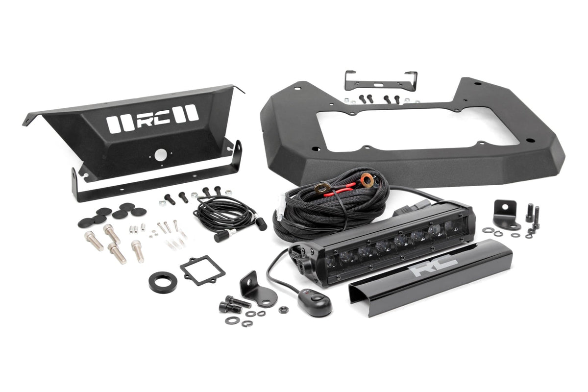 Spare Tire Carrier Delete | 8 Inch BLK Ser LED | Jeep Wrangler JL (18-24) - Jeep Add-Ons (Image 1 of 3)