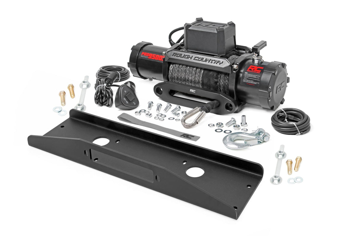 Winch Plate | PRO9500S | Mahindra Roxor - Winches & Acc (Image 2 of 6)