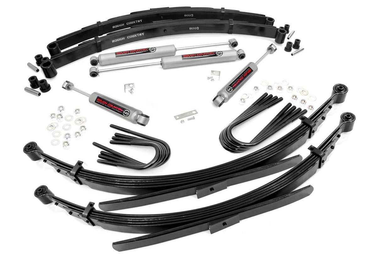 2 Inch Lift Kit | 52 Inch RR Springs | Chevy/GMC C10/K10 Truck & SUV/K5 Blazer (77-87) - Leveling Kits
