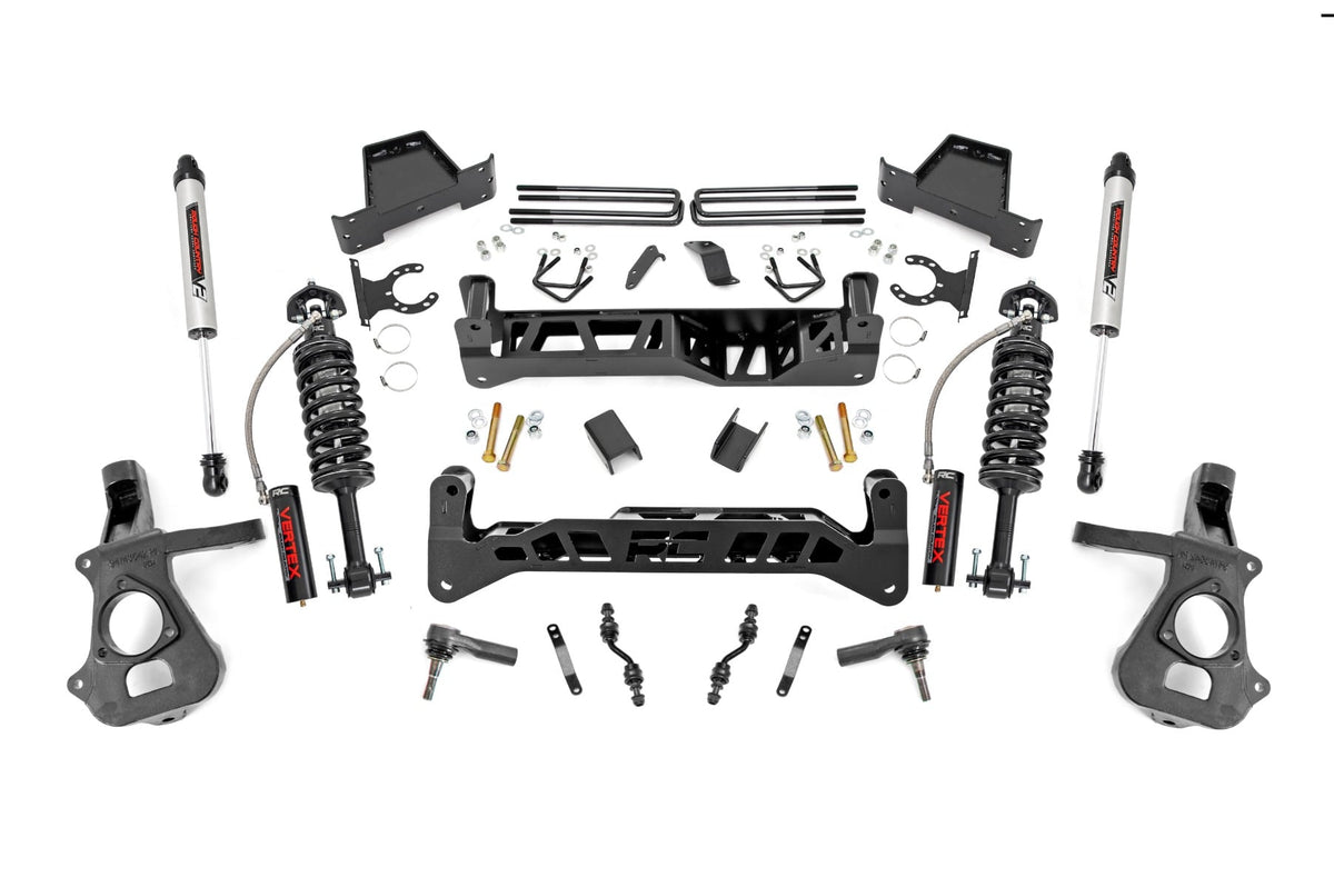 7 Inch Lift Kit | Cast Steel | Vertex/V2 | Chevy/GMC 1500 (14-18 & Classic) - Vertex Kits