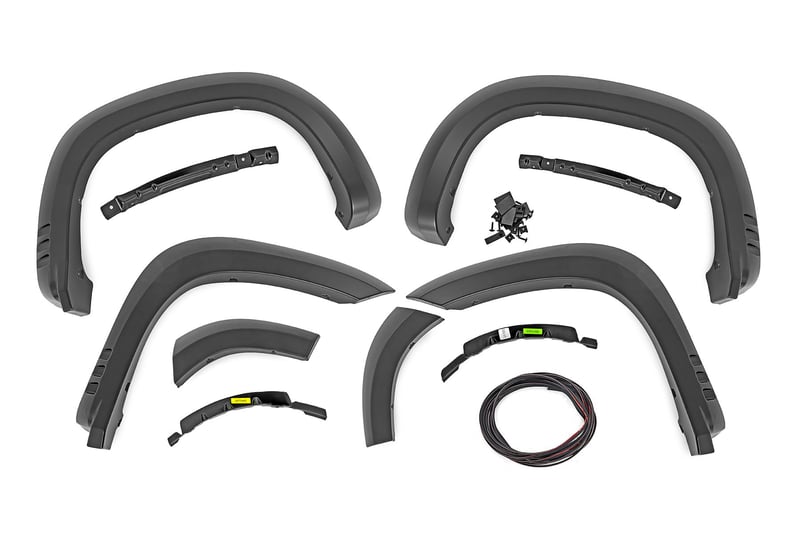 RC SF1 Fender Flares | GXD Sterling Grey Metallic | Chevy Silverado 1500 (19-26) (manufacturer page)