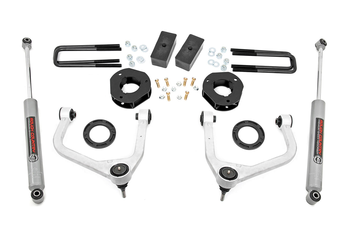 3.5 Inch Lift Kit | GMC Sierra 1500 2WD/4WD (2019-2024) - Susp Lift Kits 4wd (Image 1 of 6)