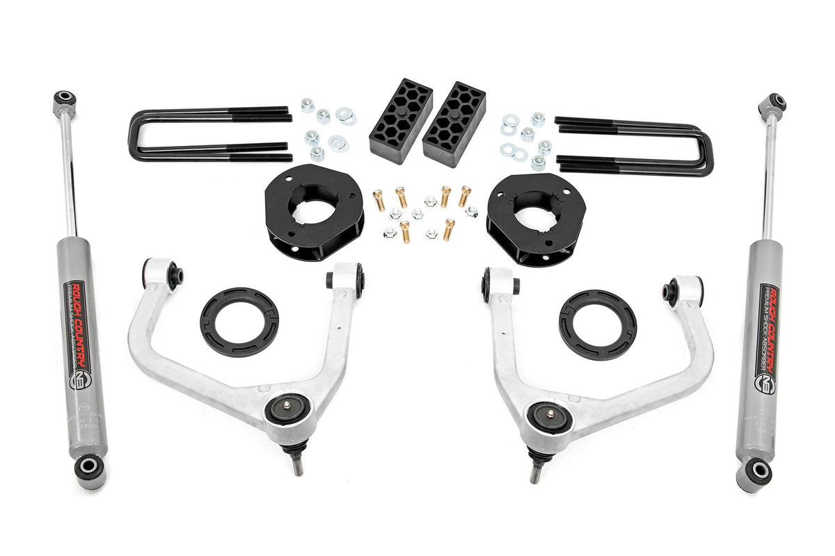 3.5 Inch Lift Kit | Chevy Silverado 1500 2WD/4WD (2019-2024) - Susp Lift Kits 4wd (Image 1 of 6)