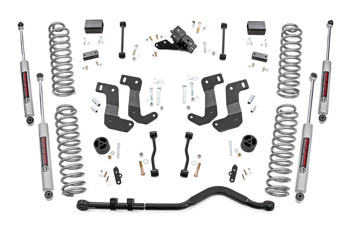 3.5 Inch Lift Kit | C/A Drop | 4-Door | EcoDiesel | Jeep Wrangler Unlimited (20-23) - Susp Lift Kits 4wd (Image 1 of 5)