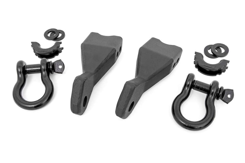 RC Tow Hook Brackets | D-Ring Combo | Chevy Silverado 1500 2WD/4WD (2019-2022) (manufacturer page)