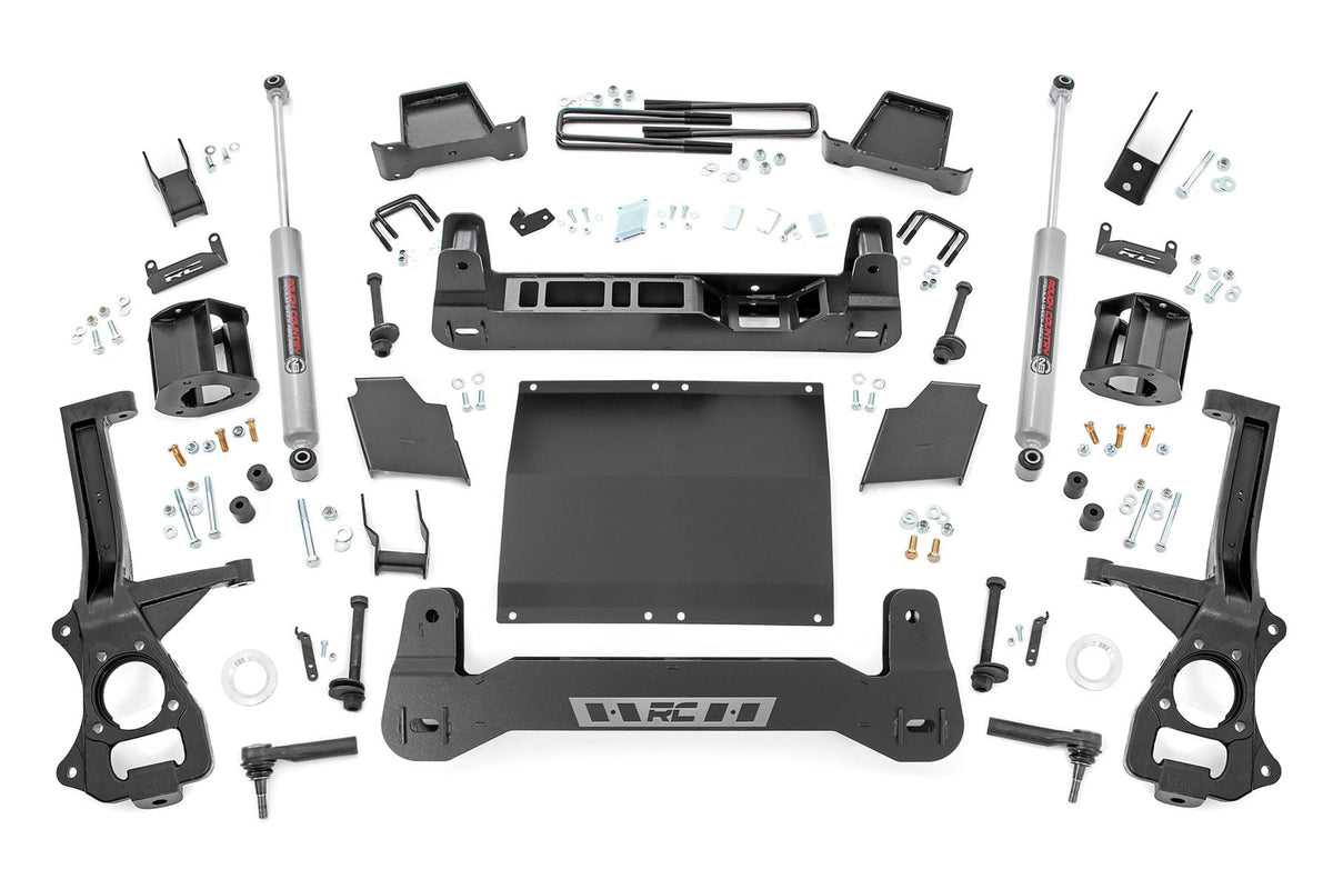 4 Inch Lift Kit | Diesel | Chevy/GMC Sierra 1500 (19-24)/Silverado 1500 (19-24) - Susp Lift Kits 4wd (Image 1 of 4)