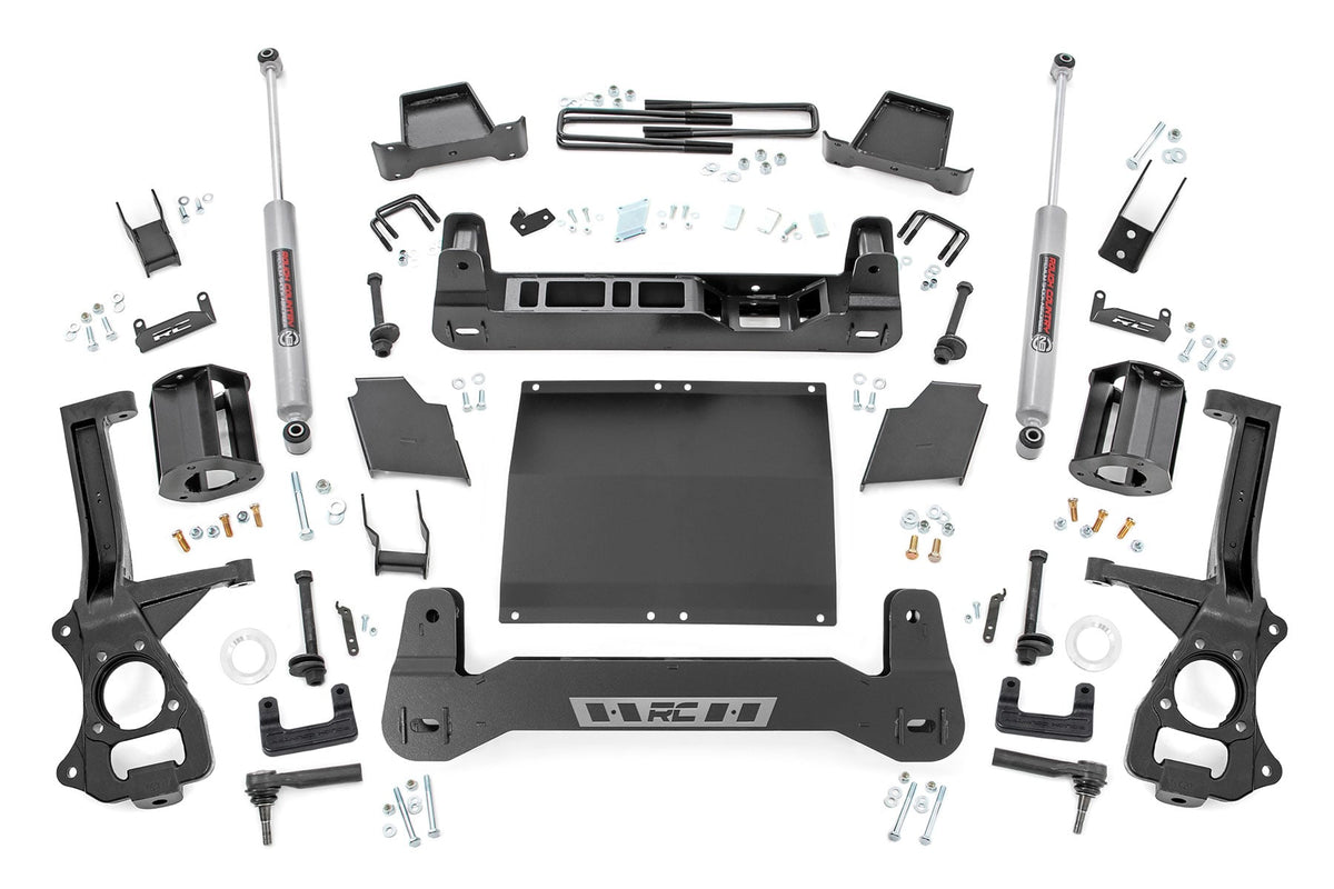 6 Inch Lift Kit | Diesel | Chevy Silverado 1500 4WD (2019-2024) - Susp Lift Kits 4wd (Image 1 of 6)