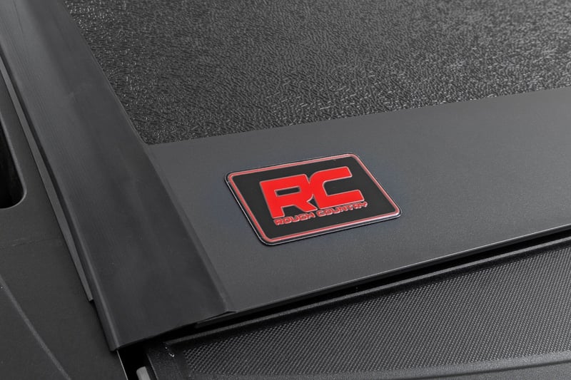 RC Hard Low Profile Bed Cover | 6'7" Bed | Rail Cap | Chevy/GMC 1500/2500HD/3500HD (14-19 & Classic) (manufacturer page)