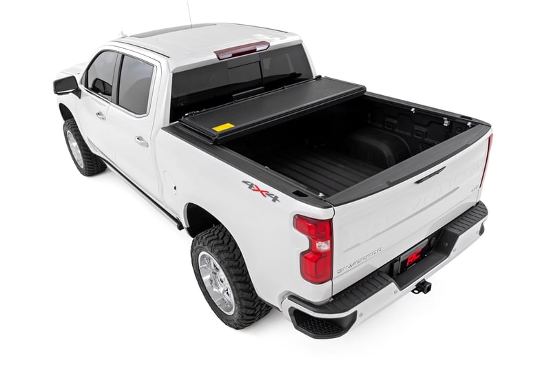 RC Hard Low Profile Bed Cover | 5'10" Bed | Chevy/GMC Sierra 1500 (19-26)/Silverado 1500 (19-26) (manufacturer page)