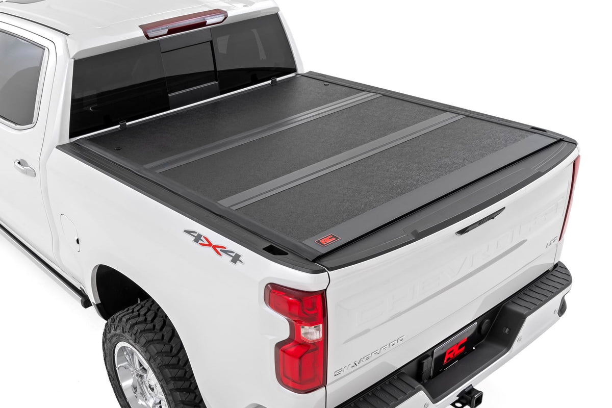 RC Hard Low Profile Bed Cover | 5'10" Bed | Chevy/GMC Sierra 1500 (19-26)/Silverado 1500 (19-26) (manufacturer page)