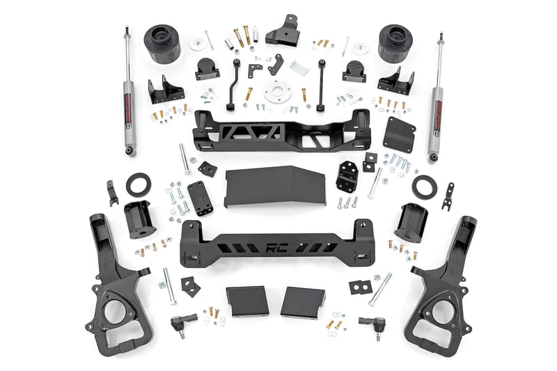 RC 6 Inch Lift Kit | M1/M1 | Dual Rate Coils | Ram 1500 4WD (2019-2024) (manufacturer page)