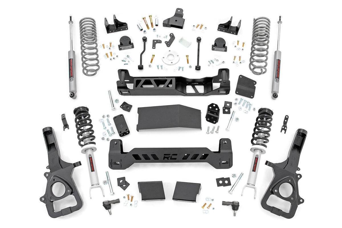 6 Inch Lift Kit | N3 Struts | Dual Rate Coils | Ram 1500 4WD (2019-2024) - Susp Lift Kits 4wd (Image 1 of 6)