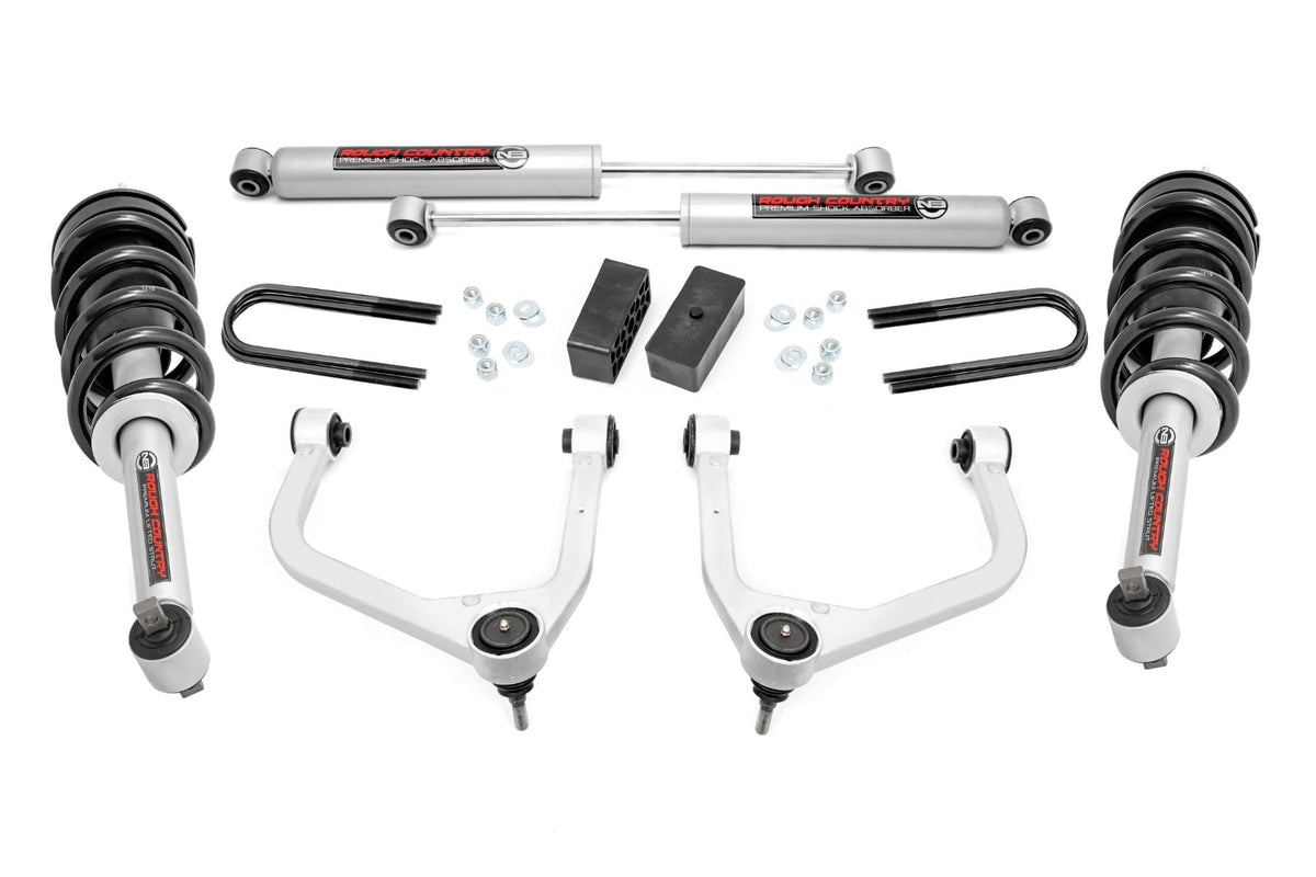 3.5 Inch Lift Kit | N3 Struts | GMC Sierra 1500 2WD/4WD (2025-2026) - Susp Lift Kits 4wd (Image 1 of 6)