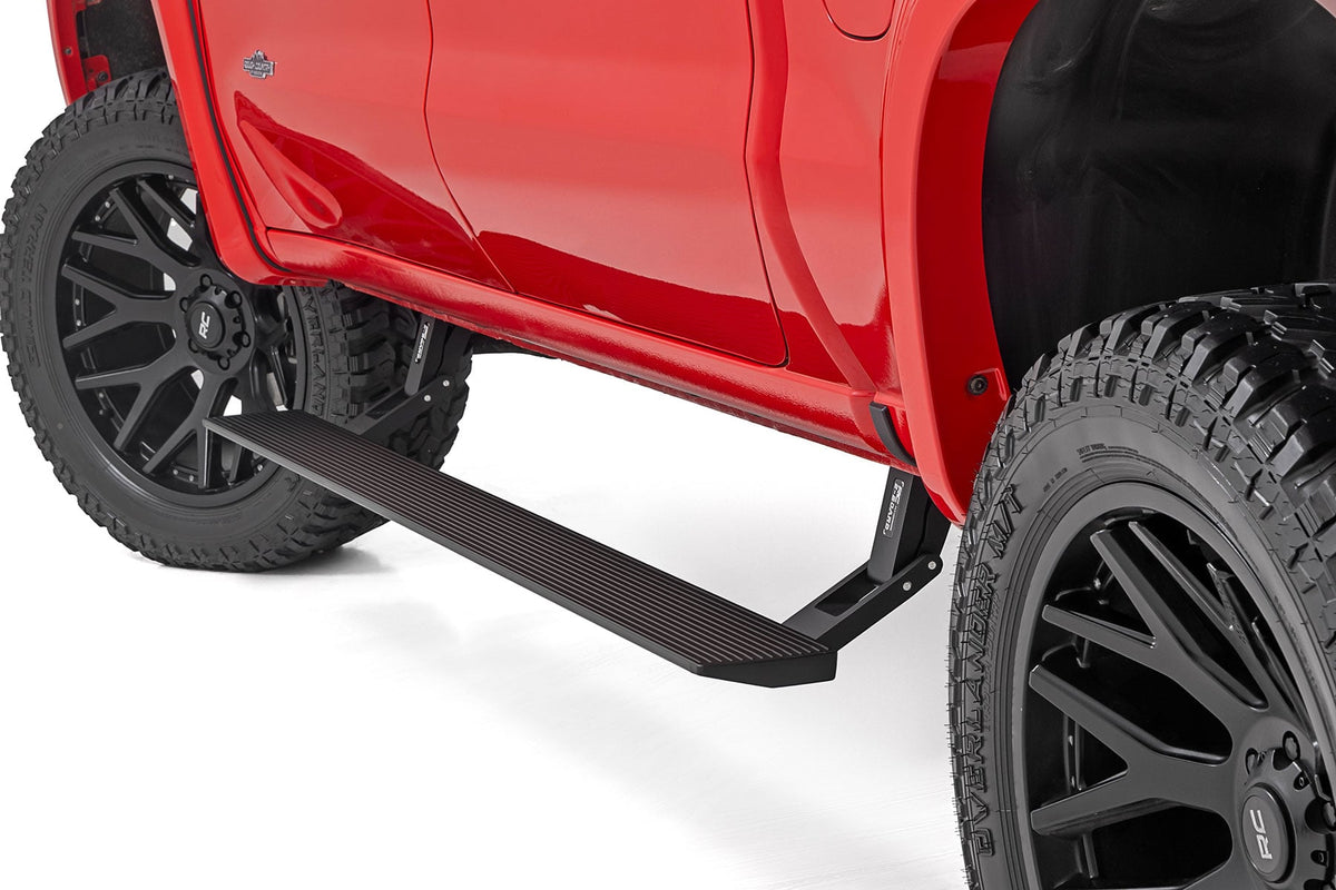 RC Power Running Boards | Dual Electric Motor | Double Cab | Chevy/GMC 1500/2500HD/3500HD (19-26) (manufacturer page)