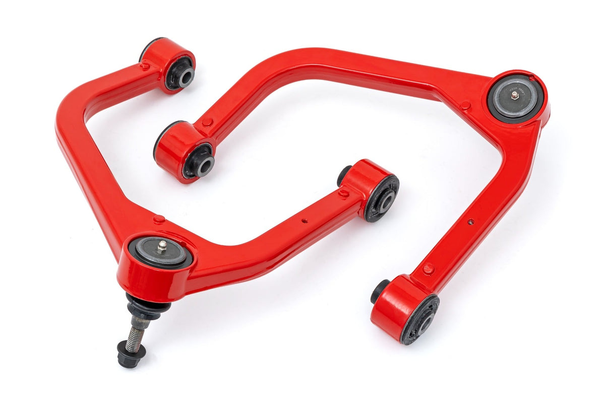 RC Red Forged Upper Control Arms | 3.5 Inch Lift | Chevy/GMC Sierra/Silverado 1500 (19-26) (manufacturer page)