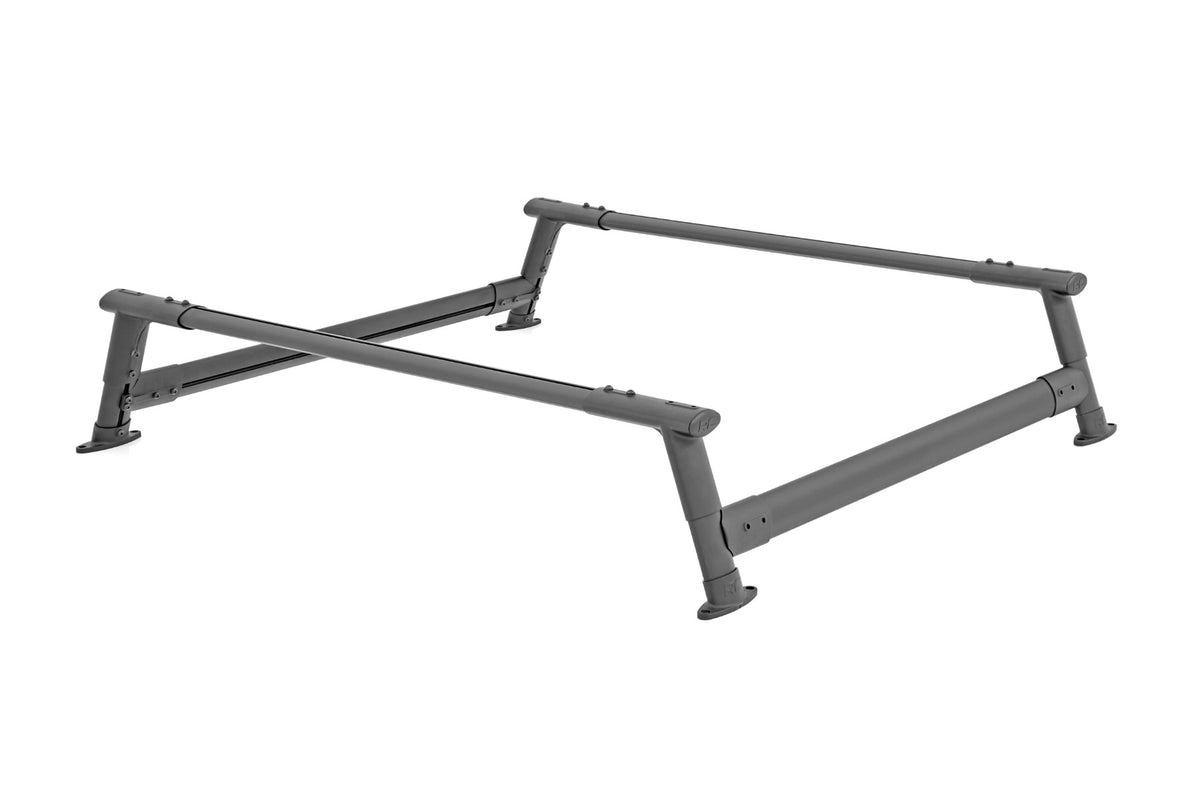 Bed Rack | Half Rack | Aluminum | Chevy Silverado 1500 2WD/4WD (2019-2026) - Cargo Management (Image 6 of 6)