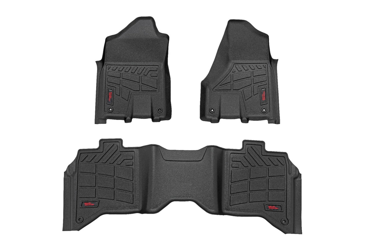 RC Sure-Fit Floor Mats | Front Bucket | Crew | Ram 2500/3500 2WD/4WD (2019-2026) (manufacturer page)