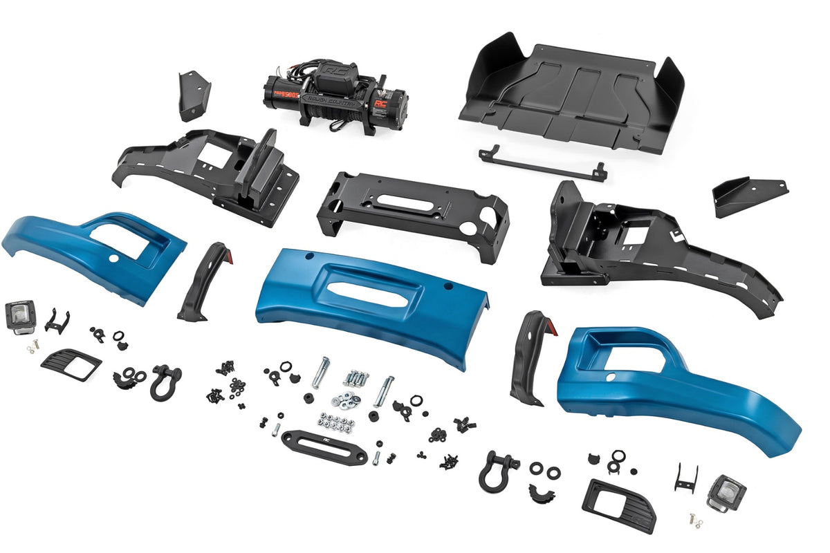 Front FXS Bumper | 12000S | GXP Lakeshore Blue | Chevy Silverado 1500 (23-26) - Bumpers (Image 6 of 6)