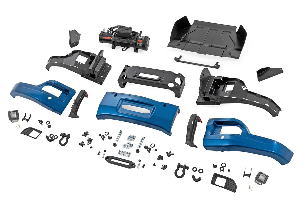 Front FXS Bumper | 12000S | GJV Riptide Blue | Chevy Silverado 1500 (23-26) - Bumpers (Image 6 of 6)