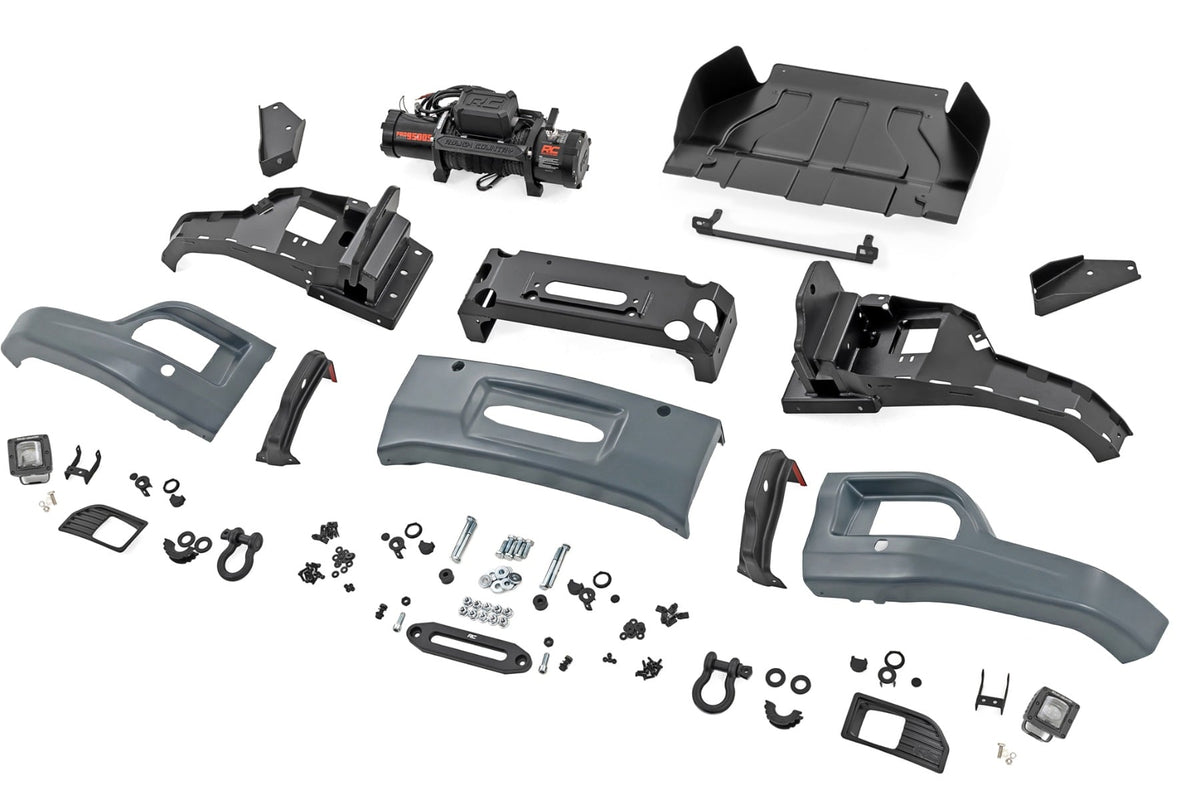 Front FXS Bumper | 12000S | GNO Slate Gray | Chevy Silverado 1500 (23-26) - Bumpers (Image 6 of 6)