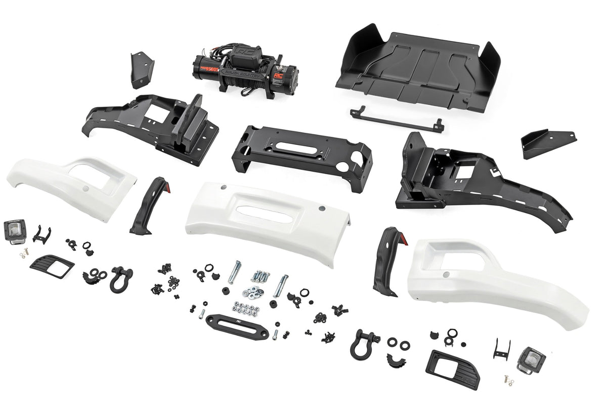 Front FXS Bumper | 12000S | GAZ Summit White | Chevy Silverado 1500 (23-26) - Bumpers (Image 6 of 6)