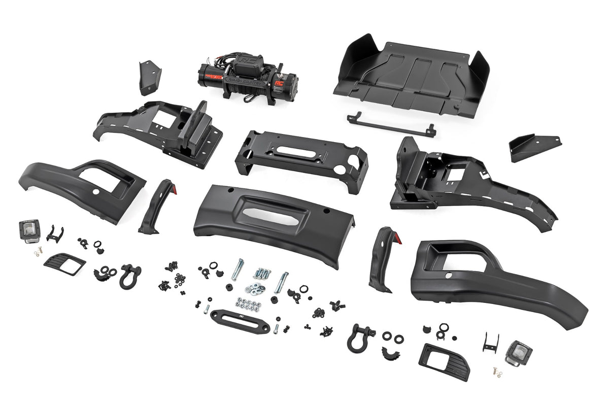 Front FXS Bumper | 12000S | GB8 Mosaic Black | Chevy Silverado 1500 (23-26) - Bumpers (Image 6 of 6)