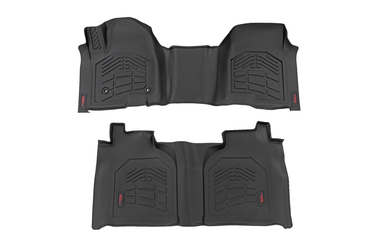Sure-Fit Floor Mats | FR & RR | FR Over Hump | Crew | Chevy/GMC 1500/2500HD/3500HD (19-26) - Interior & Mats (Image 1 of 5)