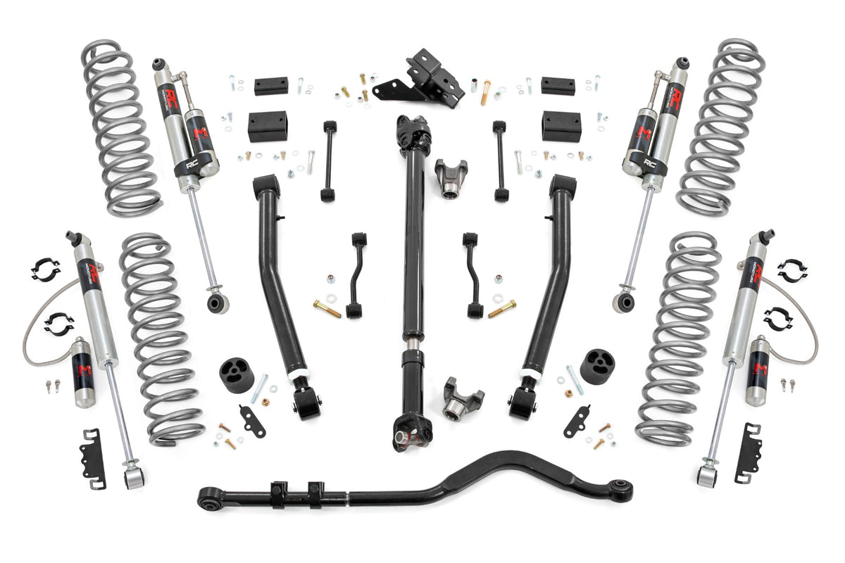 3.5 Inch Lift Kit | Adj Lower | FR D/S | M1R | Jeep Wrangler Unlimited Rubicon (18-23) - Susp Lift Kits 4wd (Image 1 of 6)