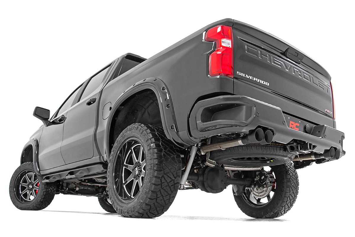Performance Exhuast | Stainless | Crew/Dbl | RR Exit | Chevy/GMC Sierra/Silverado 1500 (19-26) - Performance (Image 5 of 6)