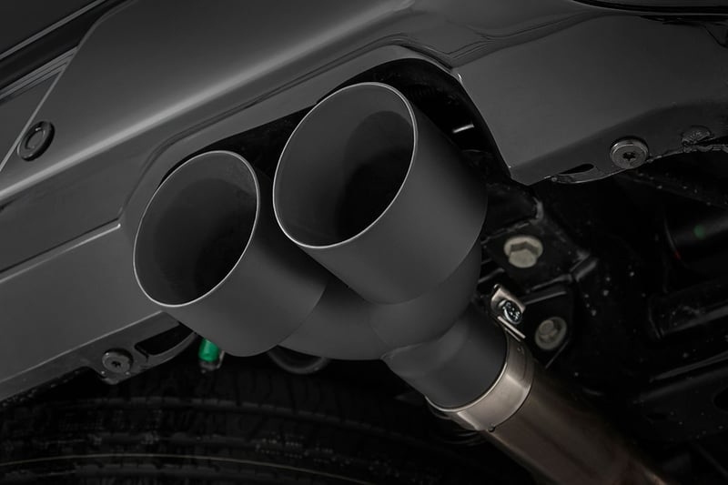 RC Performance Exhuast | Stainless | Crew/Dbl | RR Exit | Chevy/GMC Sierra/Silverado 1500 (19-26) (manufacturer page)
