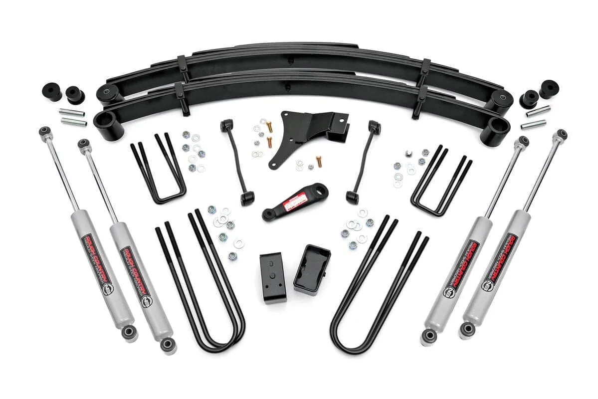 6 Inch Lift Kit | Rear Blocks | Ford F-250/F-350 Super Duty 4WD (1999) - Susp Lift Kits 4wd