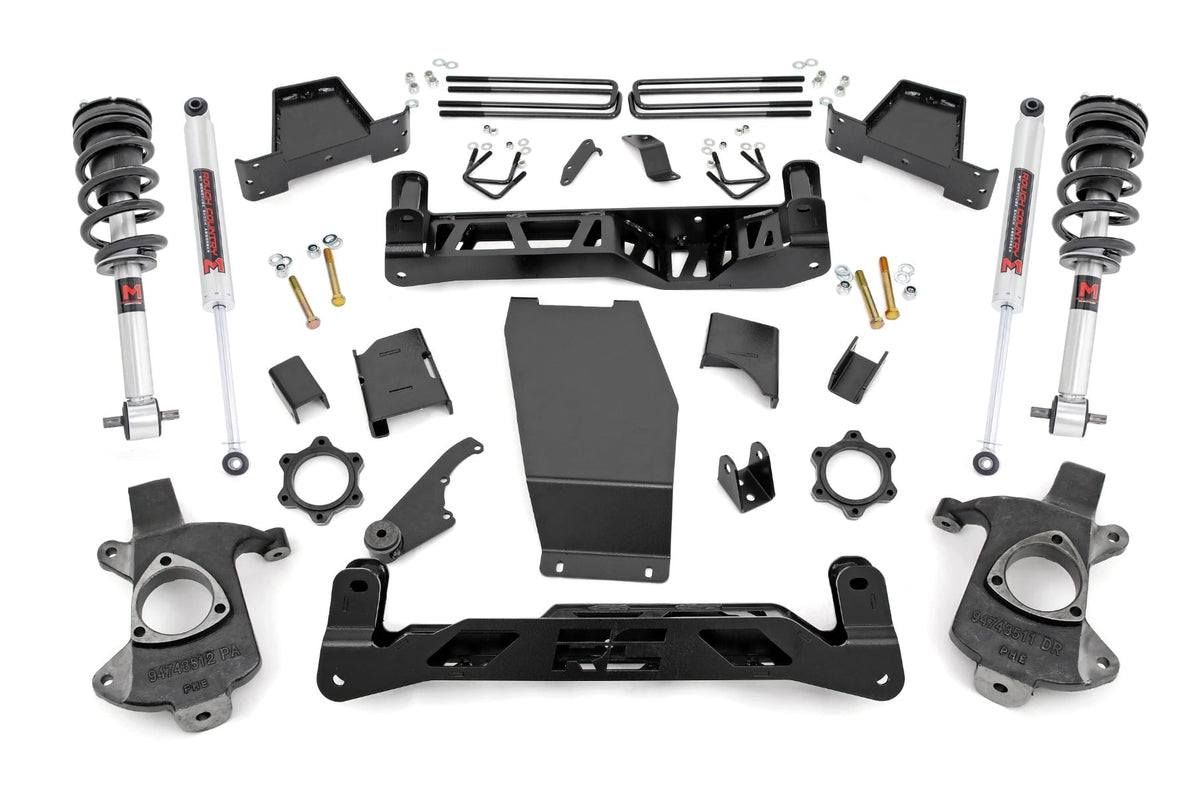 6 Inch Lift Kit | Alu/Stamp Steel | M1 Struts/M1 | Chevy/GMC 1500 (14-18 & Classic) - Susp Lift Kits 4wd (Image 1 of 3)