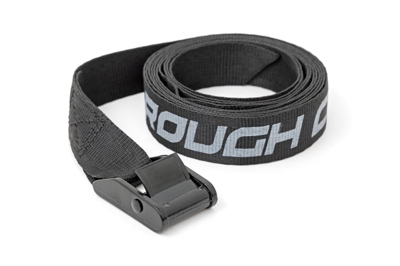 RC Cargo Tie-Down Straps | Cam Buckle | 1.5" x 9' | Pair (manufacturer page)