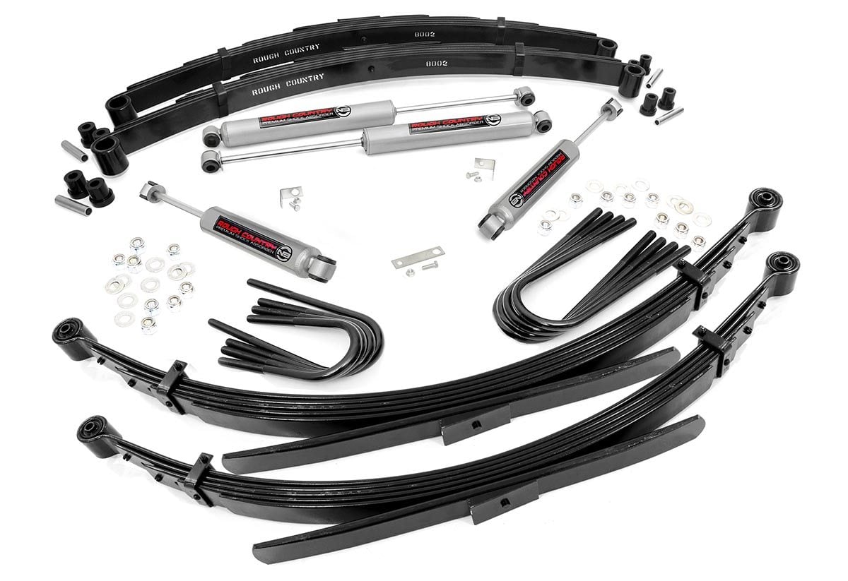 2 Inch Lift Kit | 56 Inch RR Springs | Chevy/GMC 3/4-Ton Suburban 4WD (88-91) - Leveling Kits