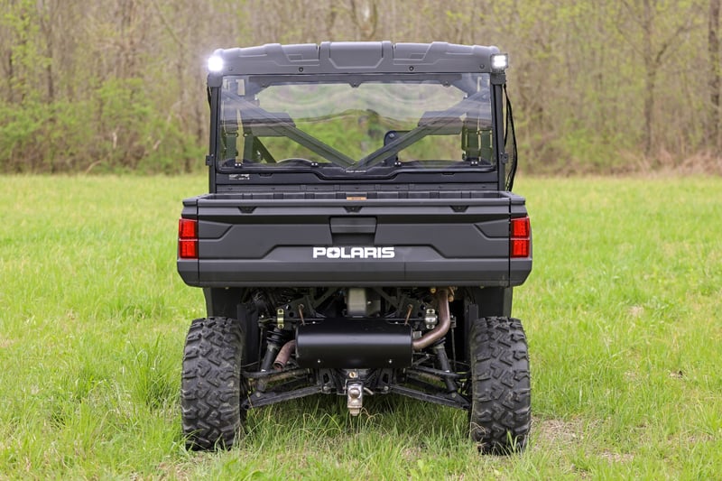 RC LED Light Kit | Rear Mount | 2" Chrome Pair | Wide Angle | Polaris Ranger XP 1000 (manufacturer page)