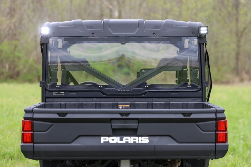 RC LED Light Kit | Rear Mount | 2" Black Pair | Flood | Polaris Ranger XP 1000 (manufacturer page)