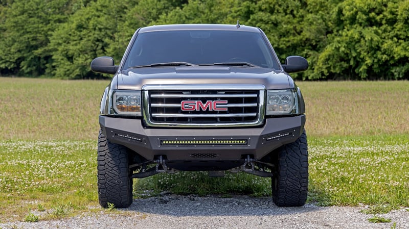 RC Front Bumper | Fabricated | Prerunner | LED | GMC Sierra 1500 2WD/4WD (07-13) (manufacturer page)